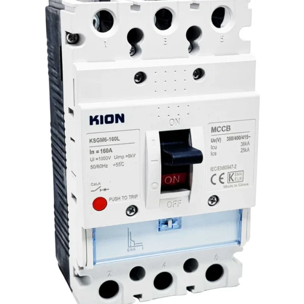 160 Amp 36 kA Triple Load Moulded Circuit Breaker