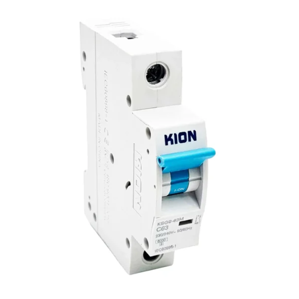63 Amp Single Circuit Breaker 6kA