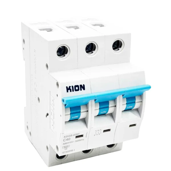 40 Amp Triple Circuit Breaker 6kA