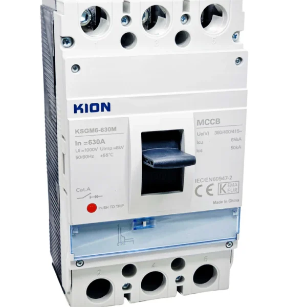 630 Amp 65 kA Triple Load Moulded Circuit Breaker