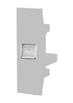 ⁦TEL socket 4 way (24mm)⁩ - الصورة ⁦2⁩