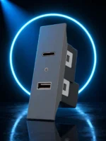 بريزة USB + تايب سي (24 مم) - Image 4